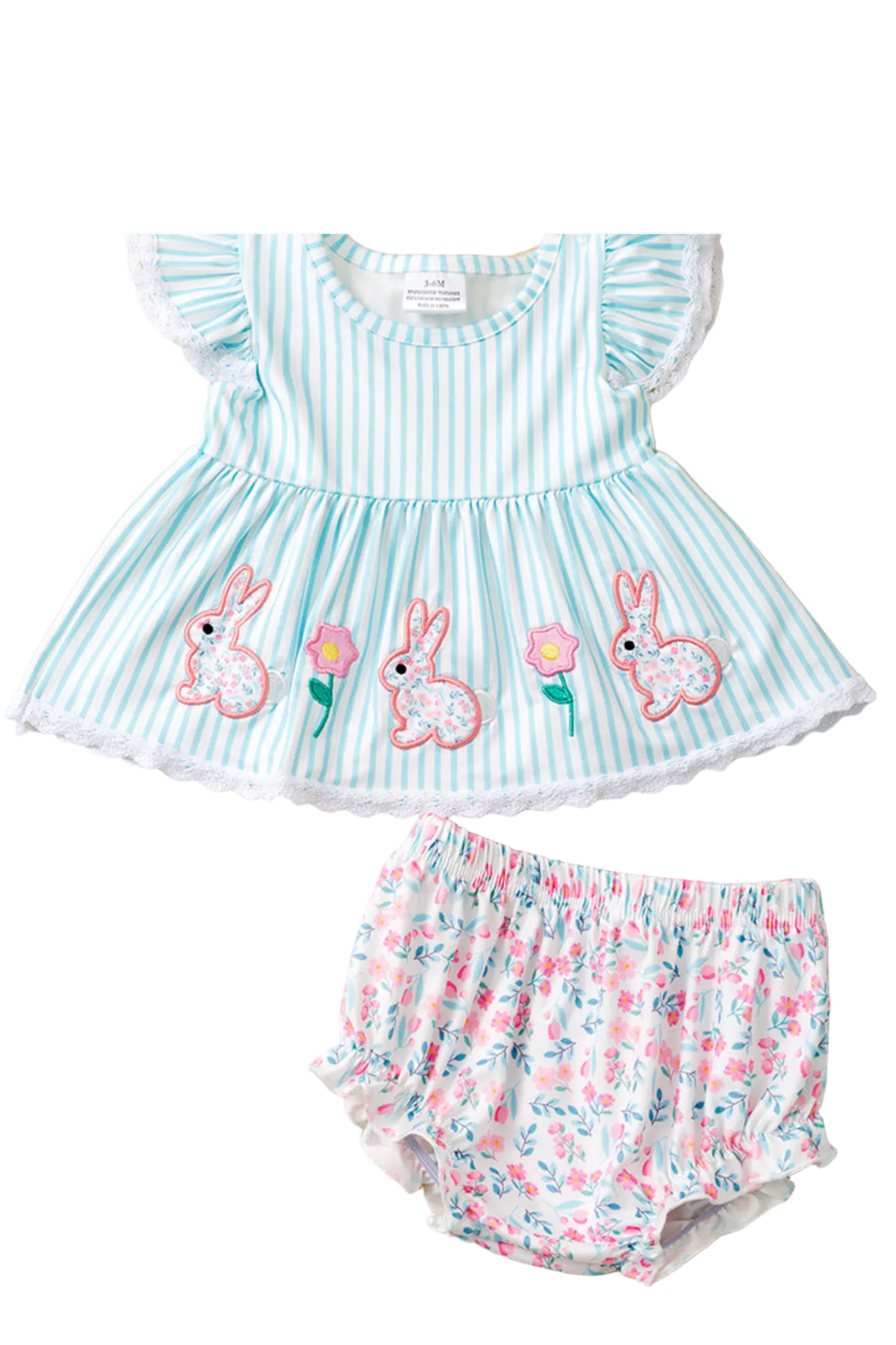 Ruffle Bunny Bloomer Set