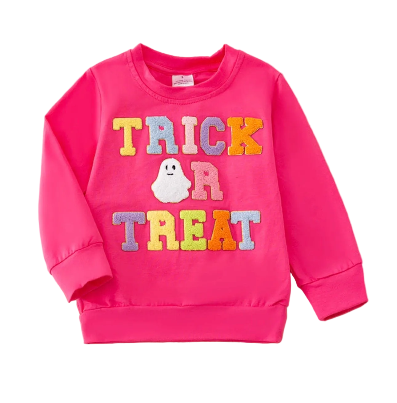 Trick or Treat Pink Sweater