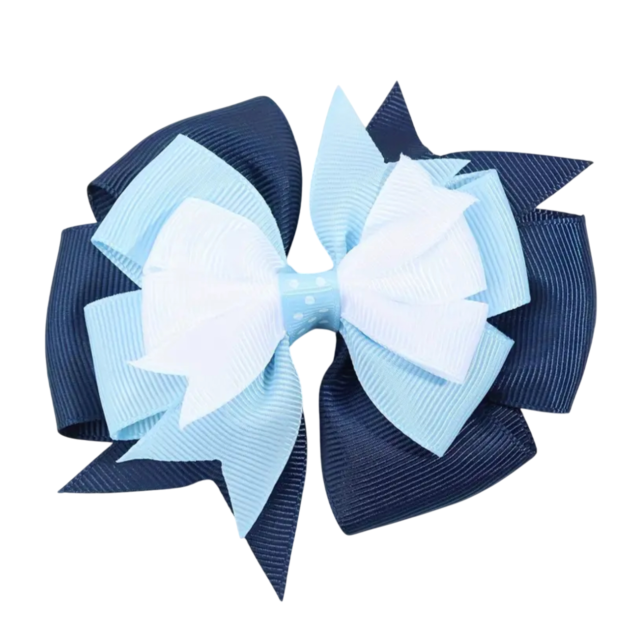 Navy Sky Bow