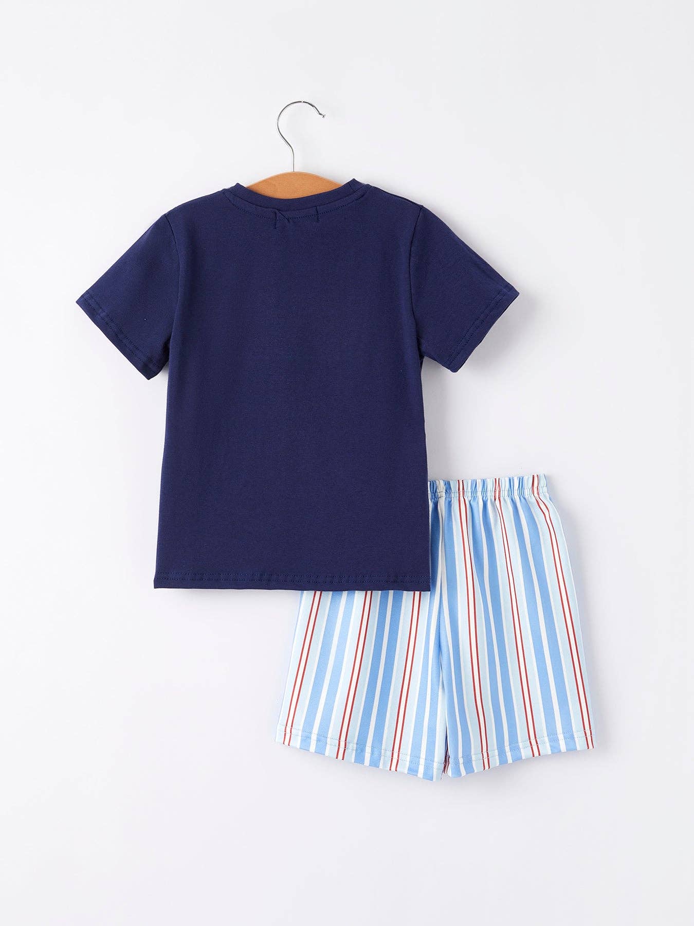Boys Patriotic Smock Short Set