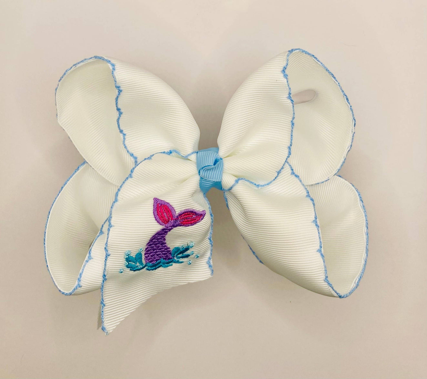 Mermaid Moonstitch Bow