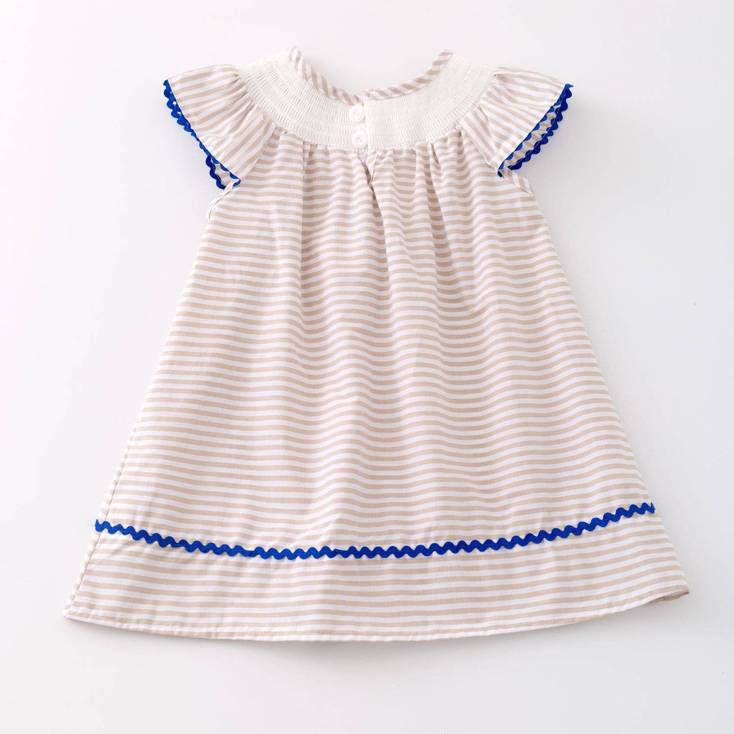 Mallard Smocked Girls Dress