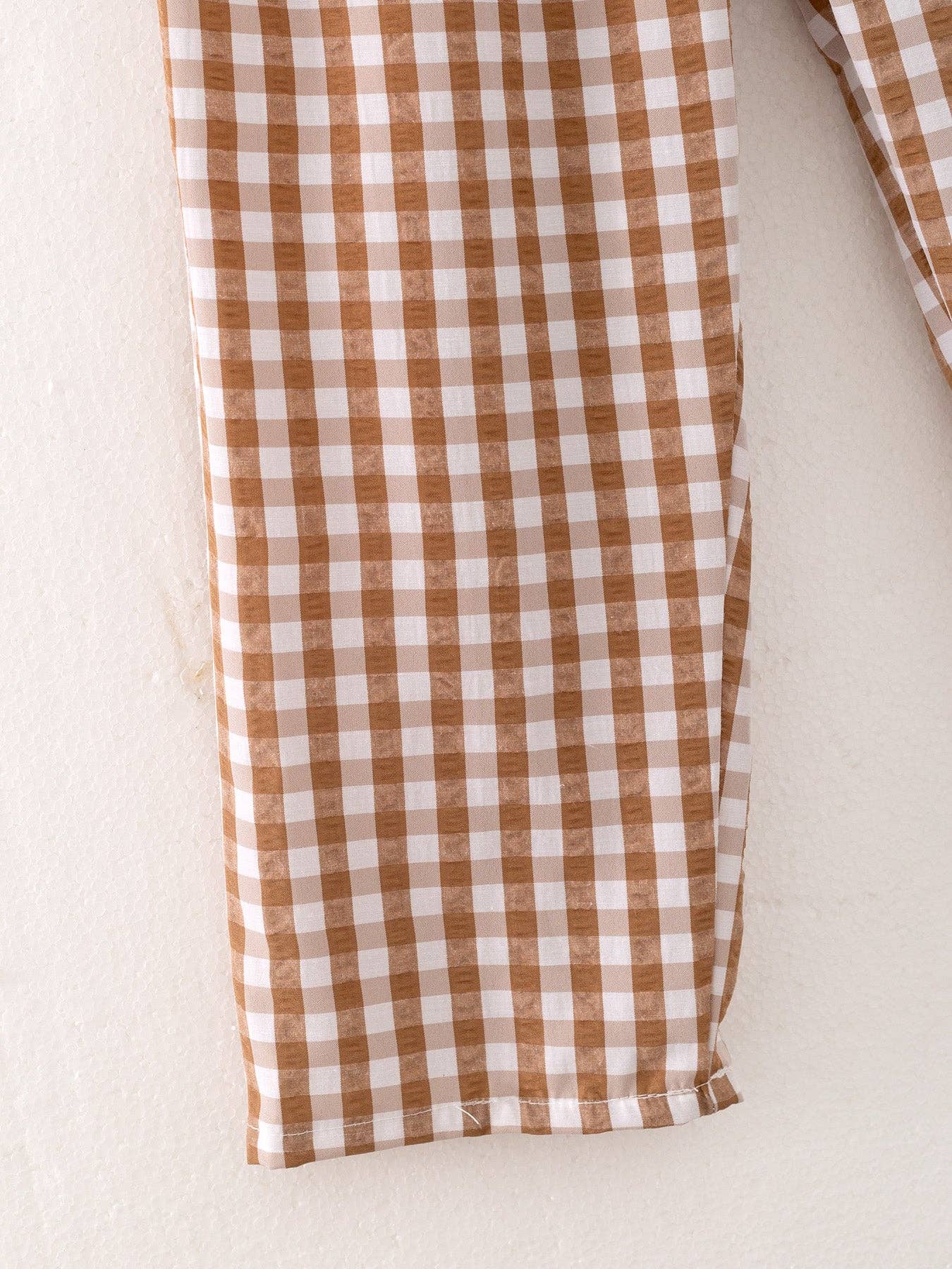 Thanksgiving Brown Smock Set