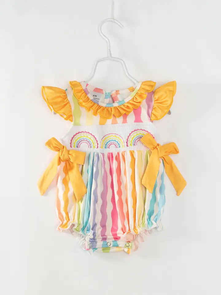 Smocked Rainbow Bubble