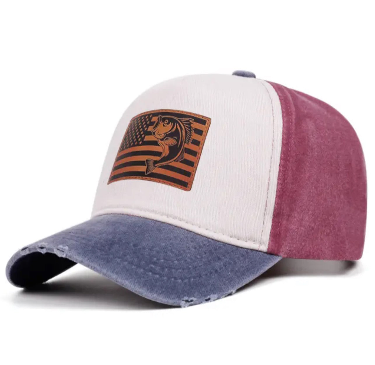 Bass Flag Trucker Hat