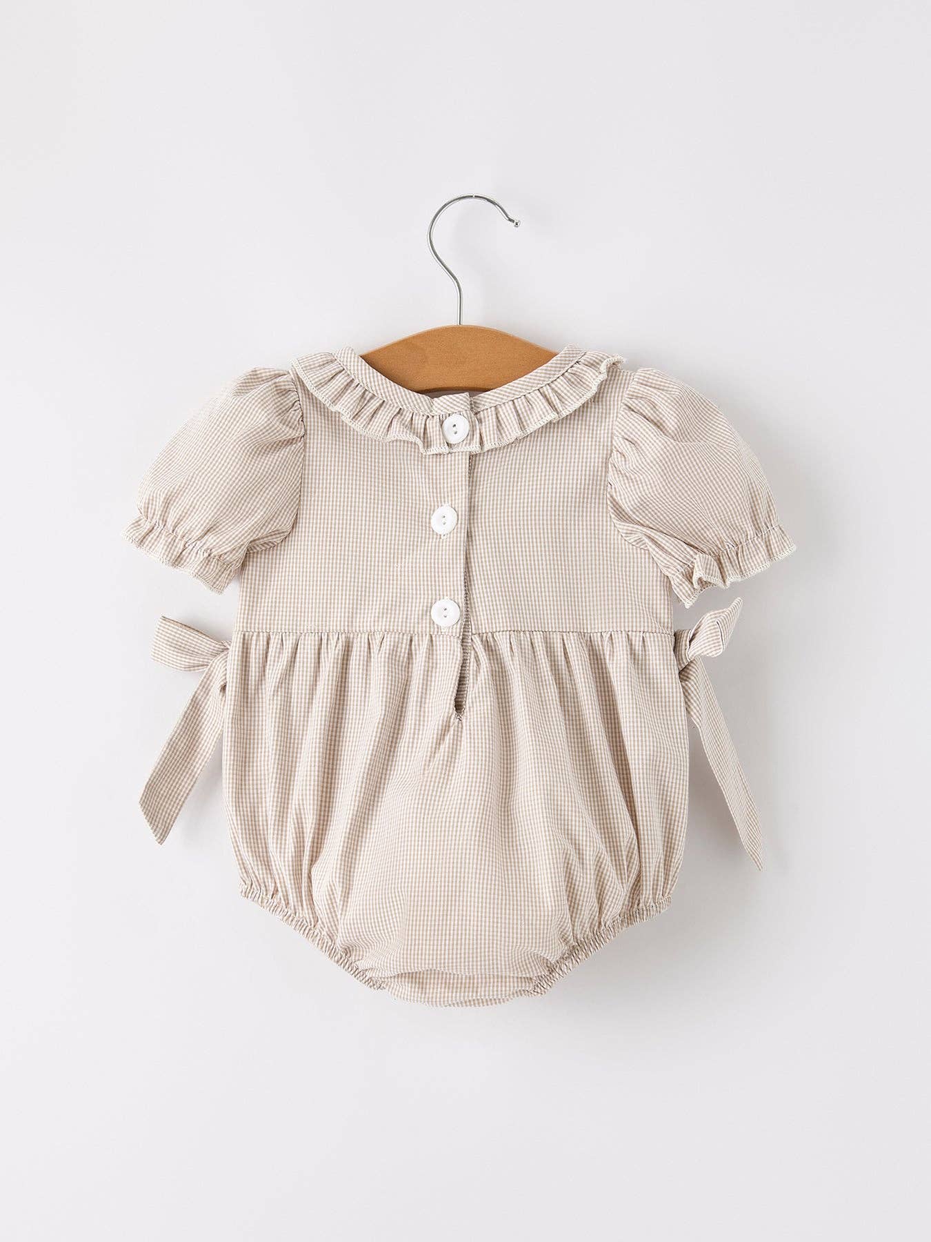 Beige Pumpkin Smock Bubble