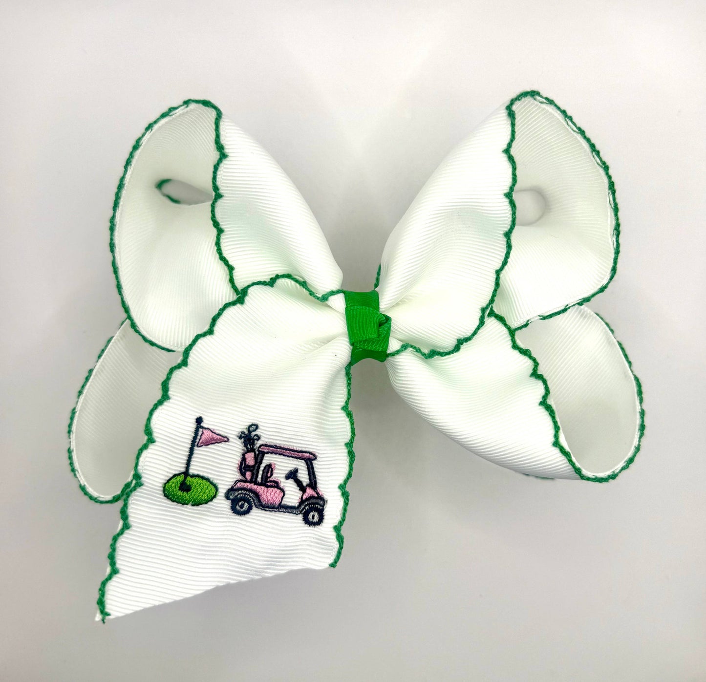 Golf Moonstitch Bow