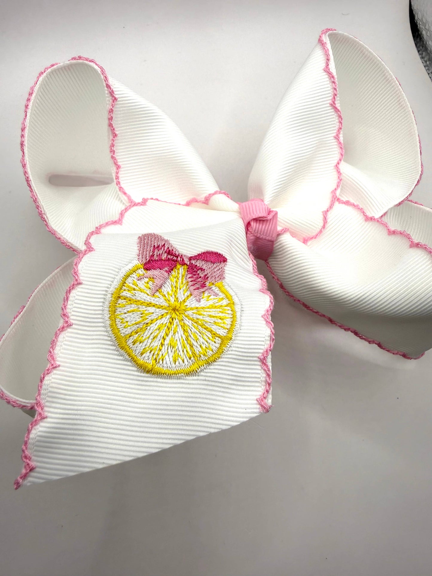 Pink Lemon Bow