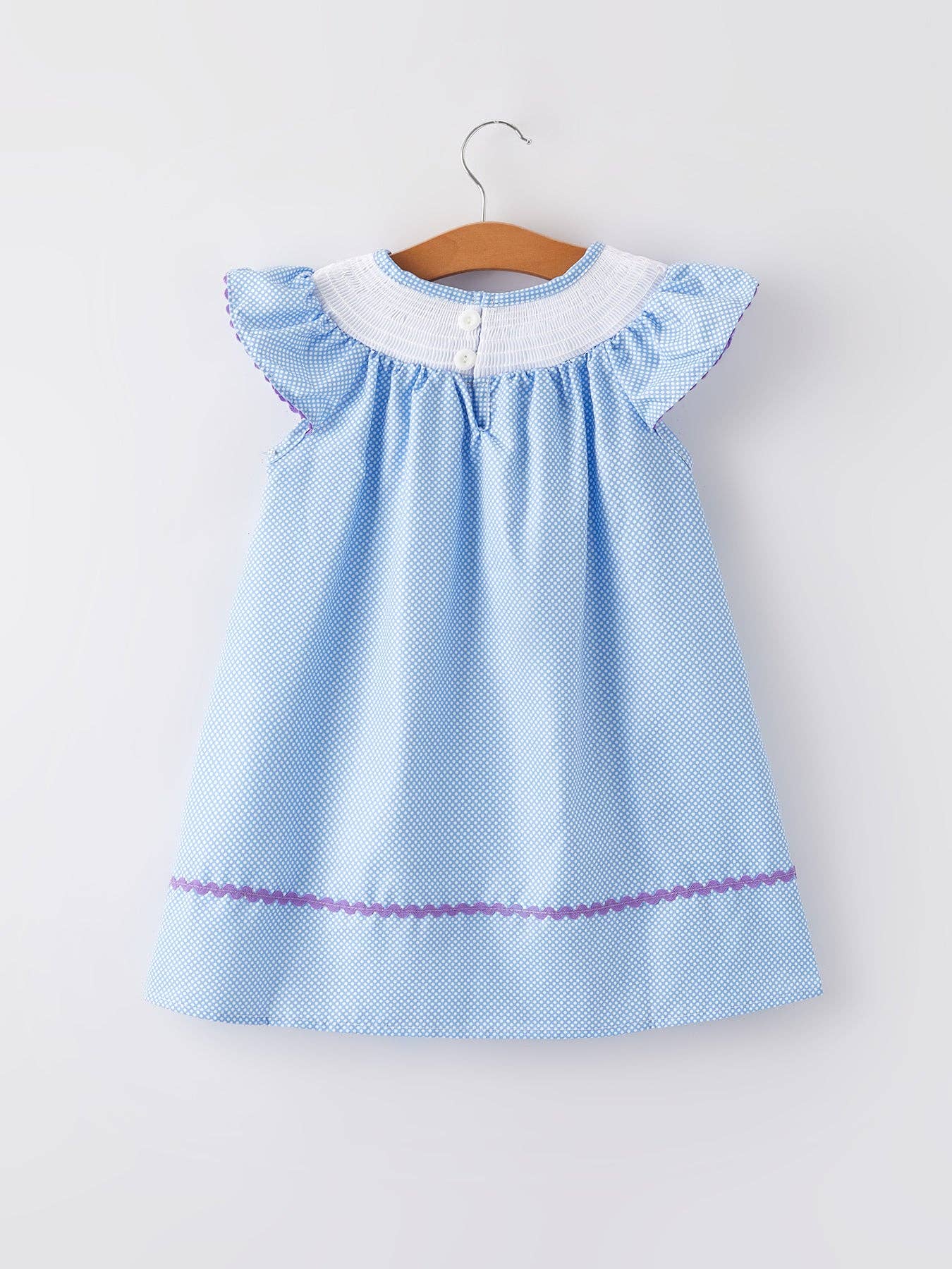 Princess Smocking Embroidery Dress