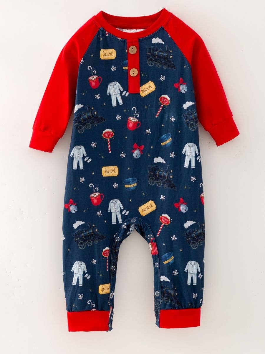 Polar Express Romper