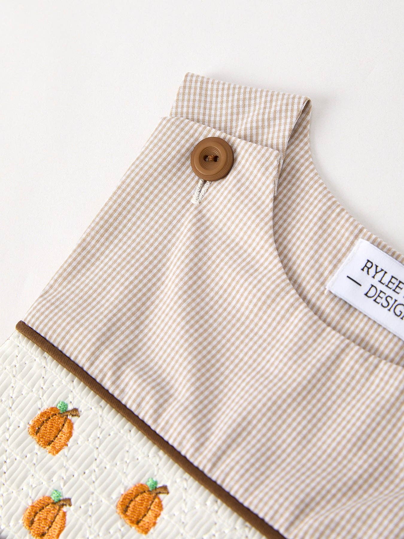 Beige Pumpkin Smock JonJon