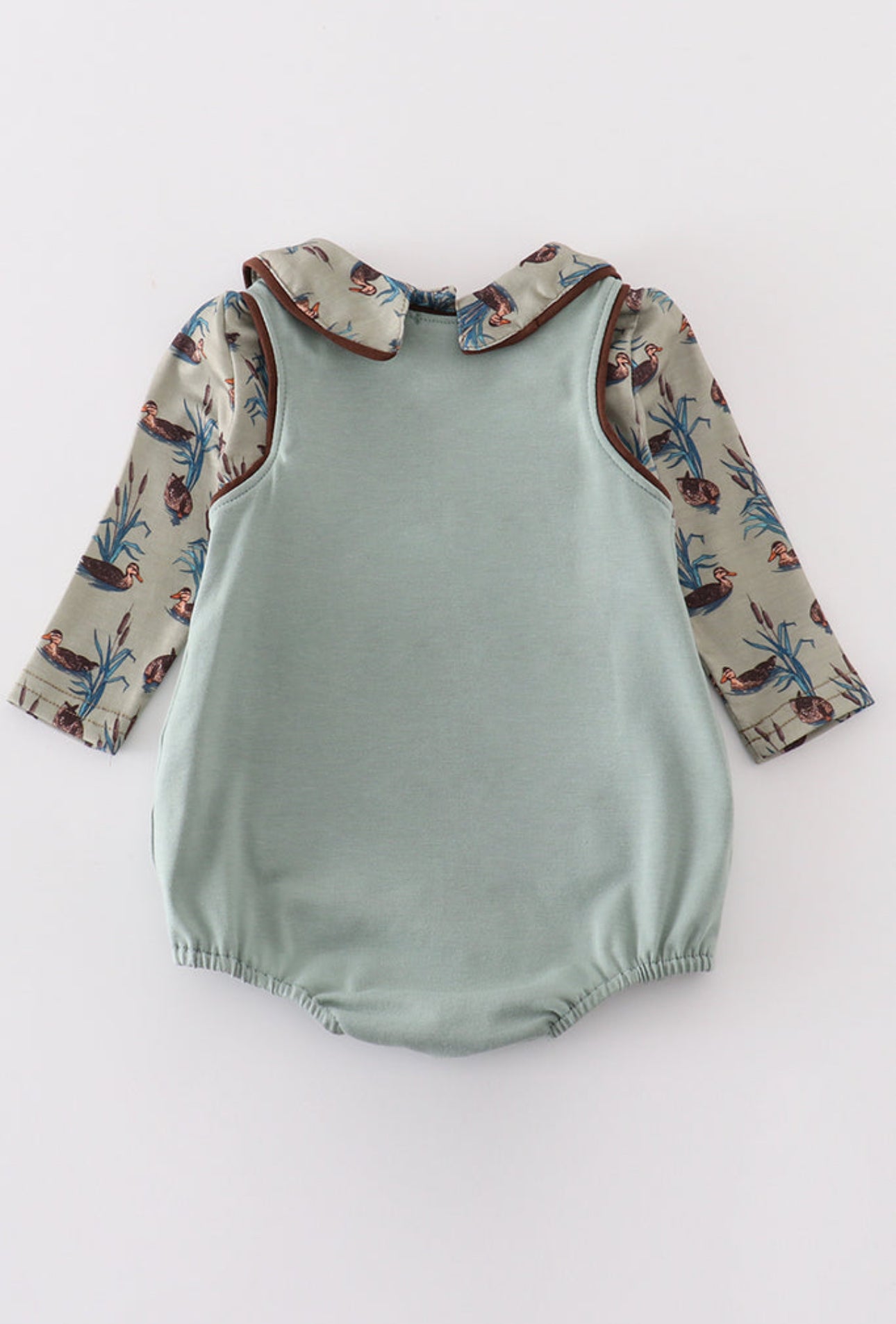 Sage Duck French Knot Bubble