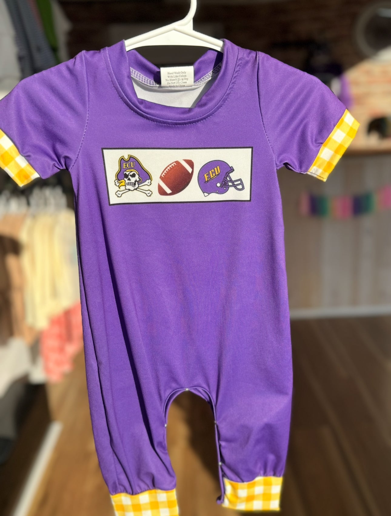 ECU Boy Romper