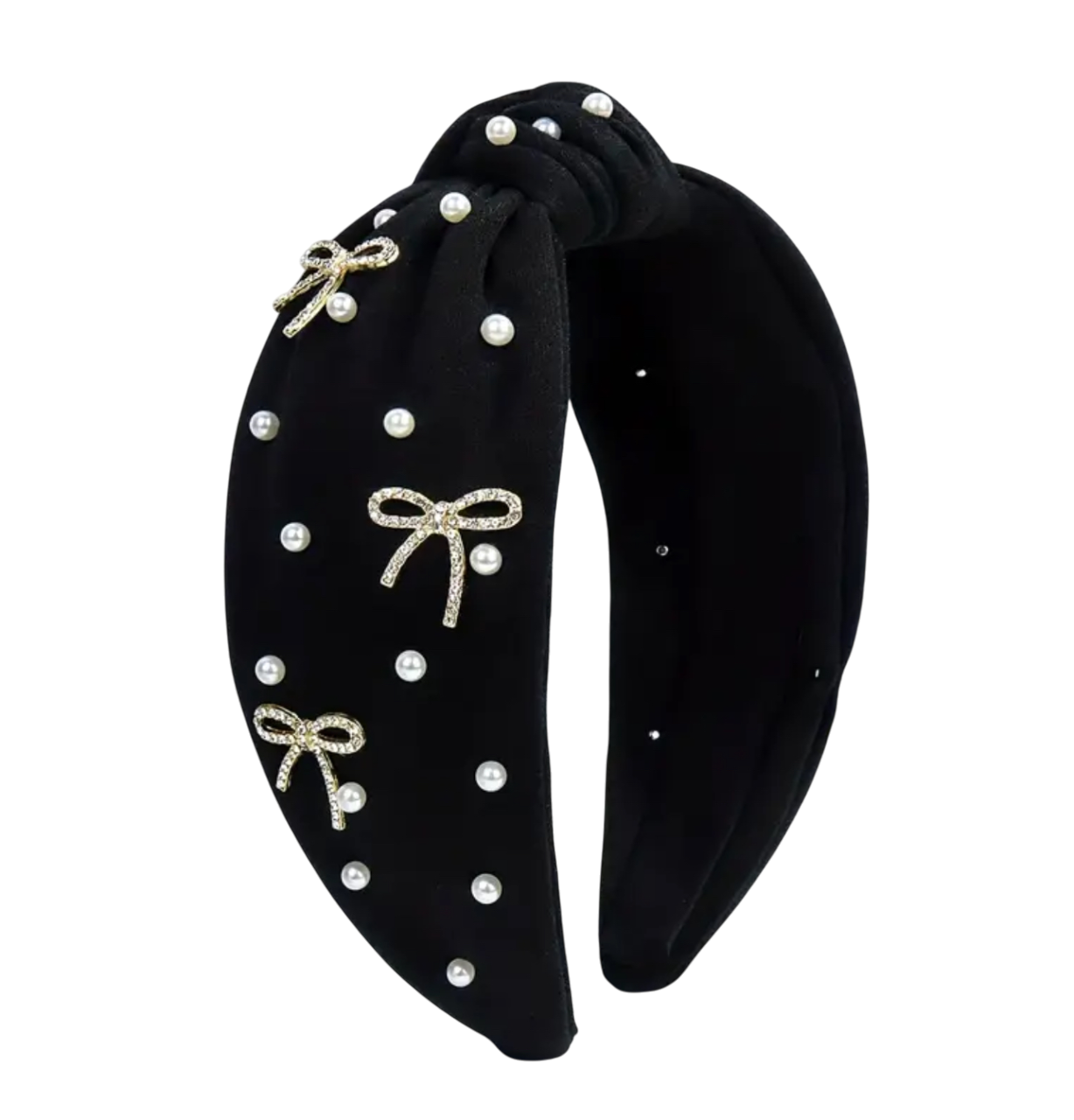 Bow Rhinestone Headband