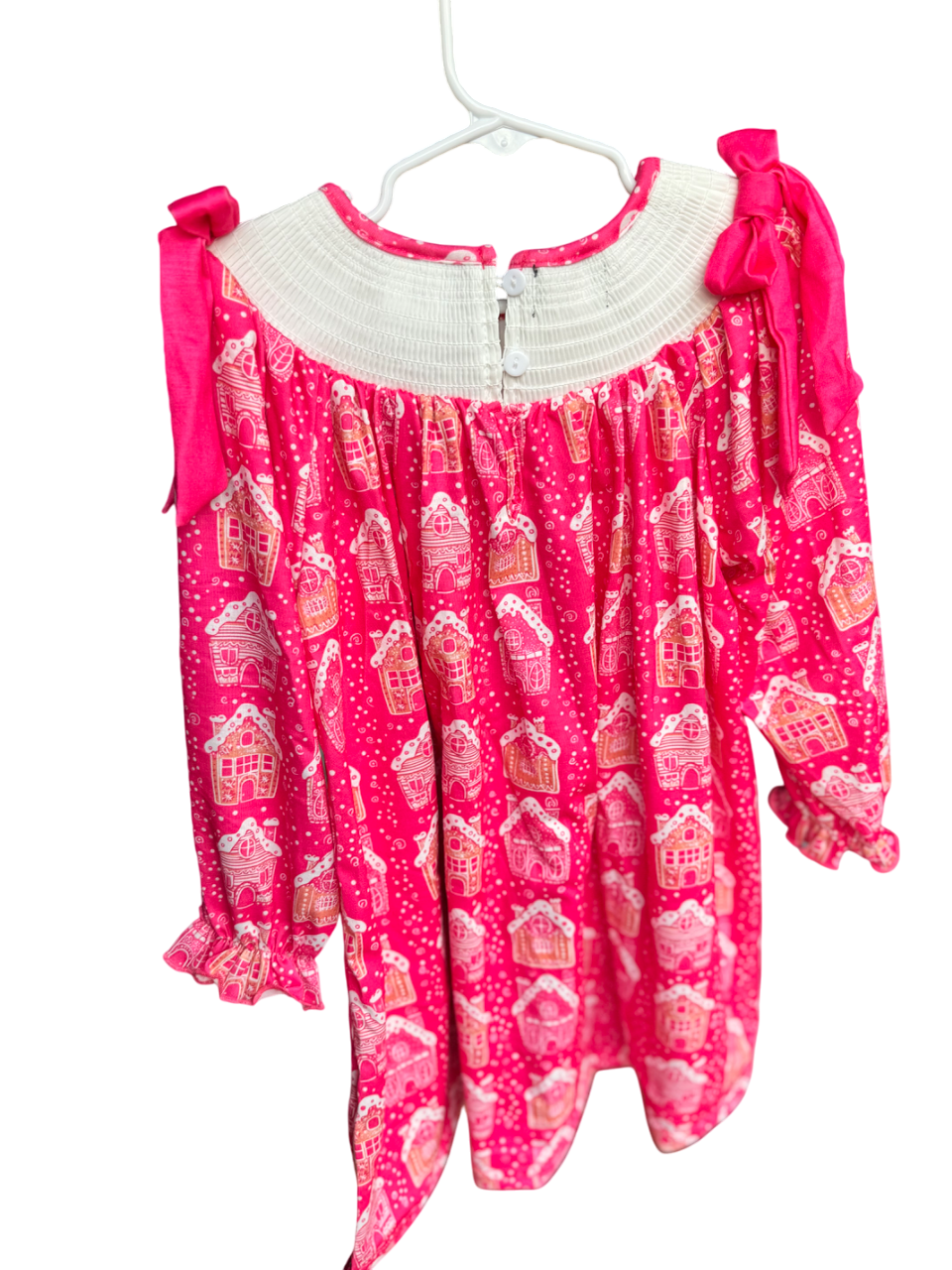 Hot Pink Gingerbread Dress