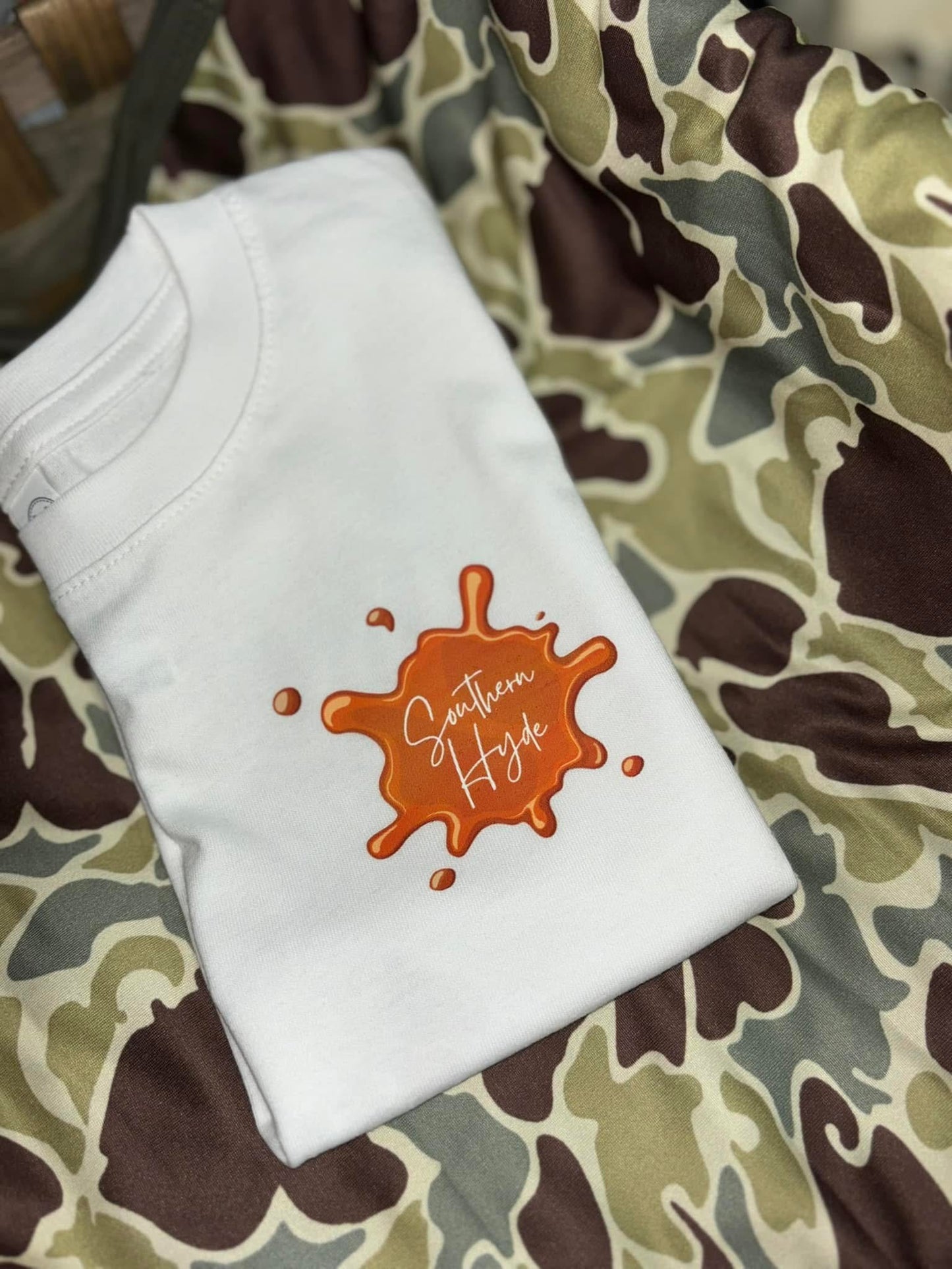 BBQ Stain On My White T-Shirt