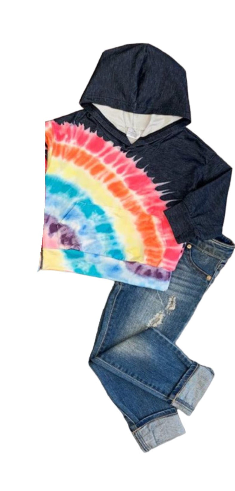 Black Tie Dye Jacket