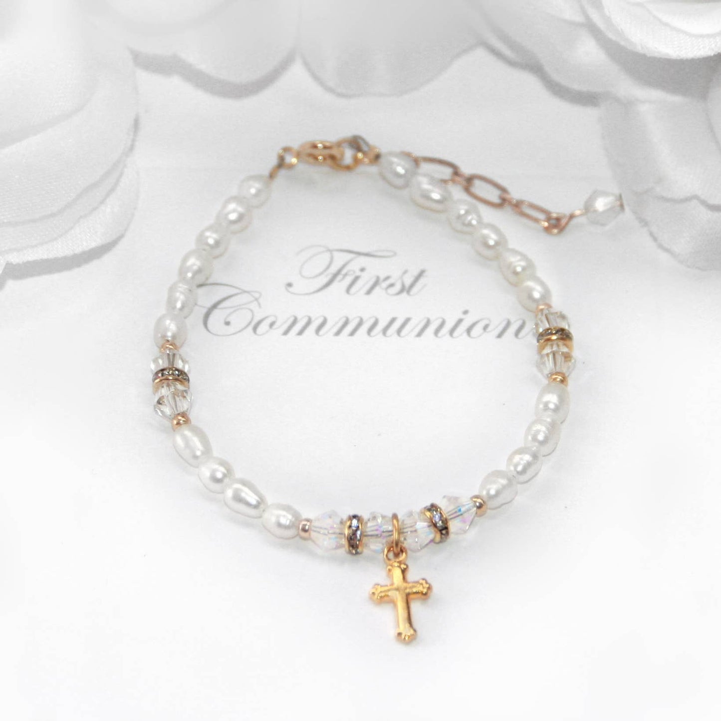 First Communion Gold Bracelet