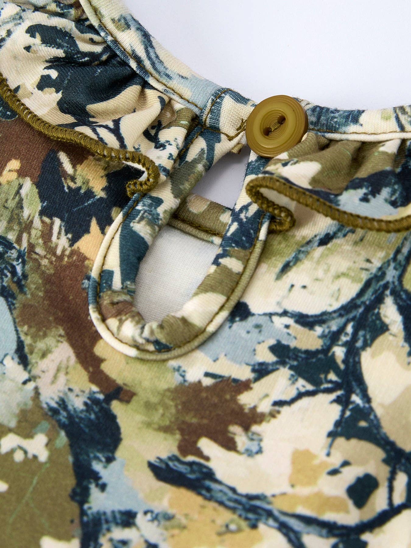 Duck Camo Green Smock Bubble