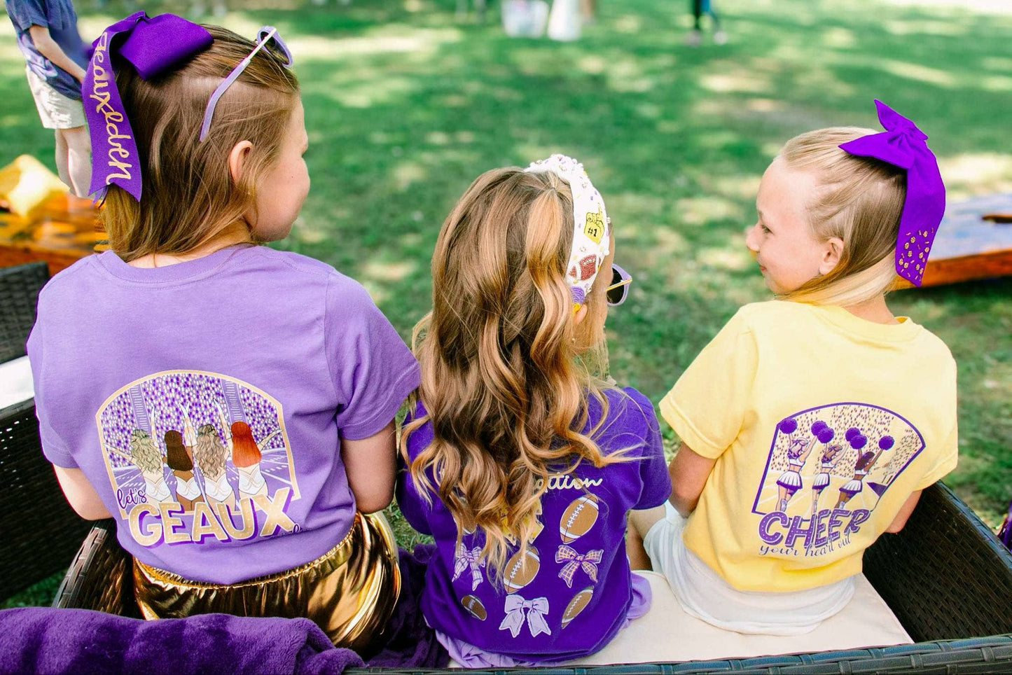 Cheerleaders Football Tee