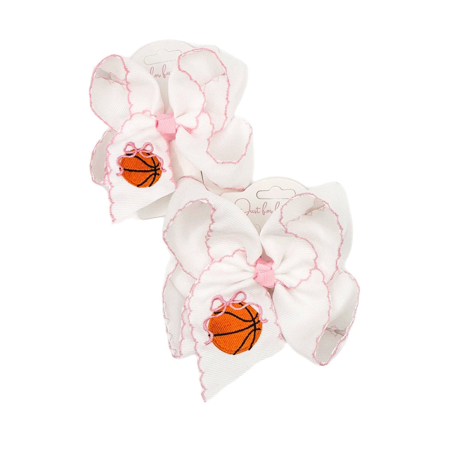 Basketball Hair Bow