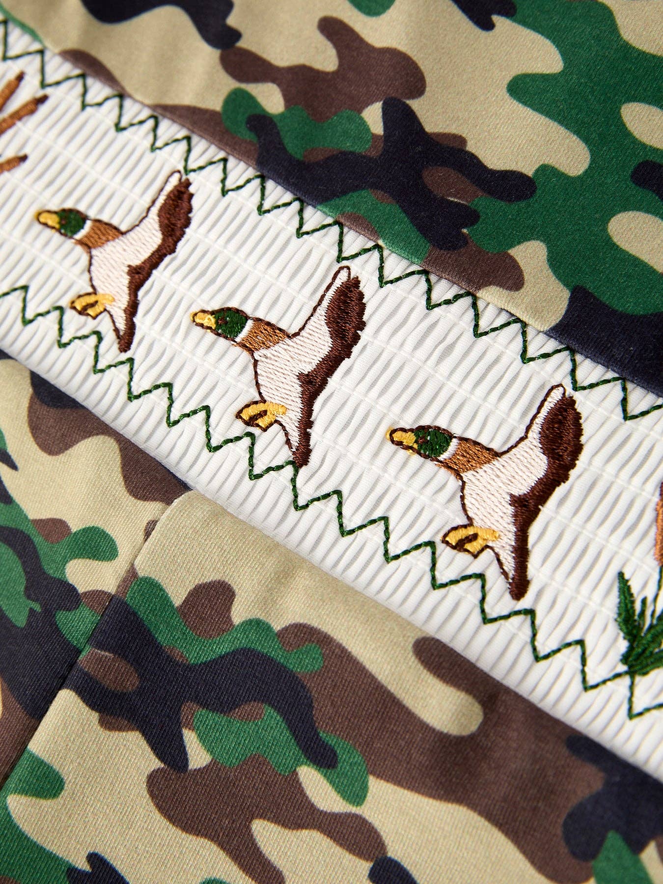 Camouflage Duck Smocking JonJon