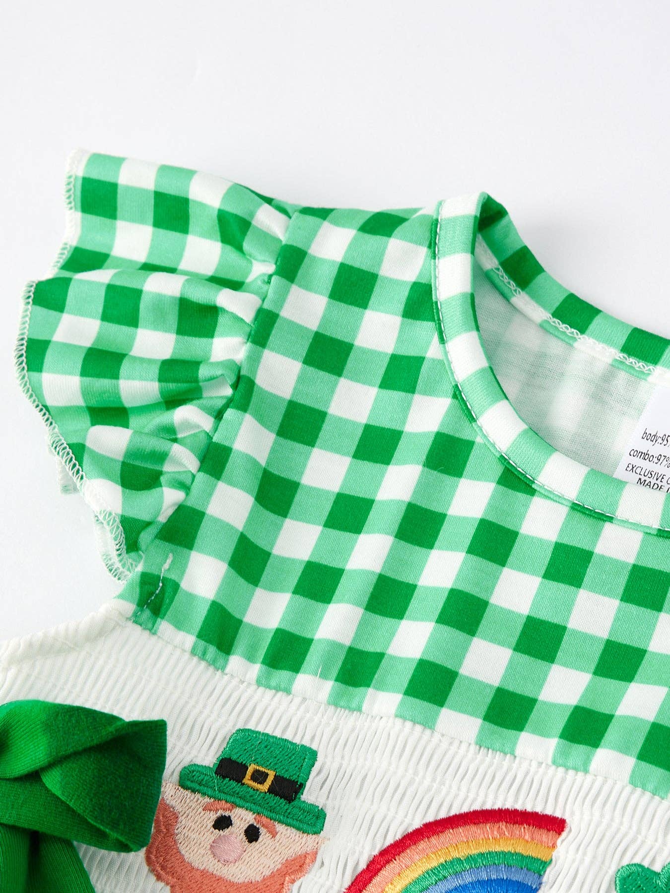 St. Patrick's Day Smocking  Dress