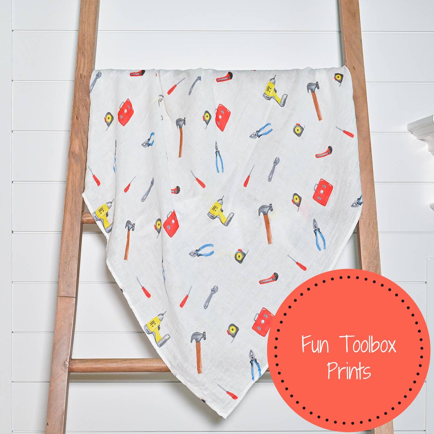 Toolbox Swaddle Blanket