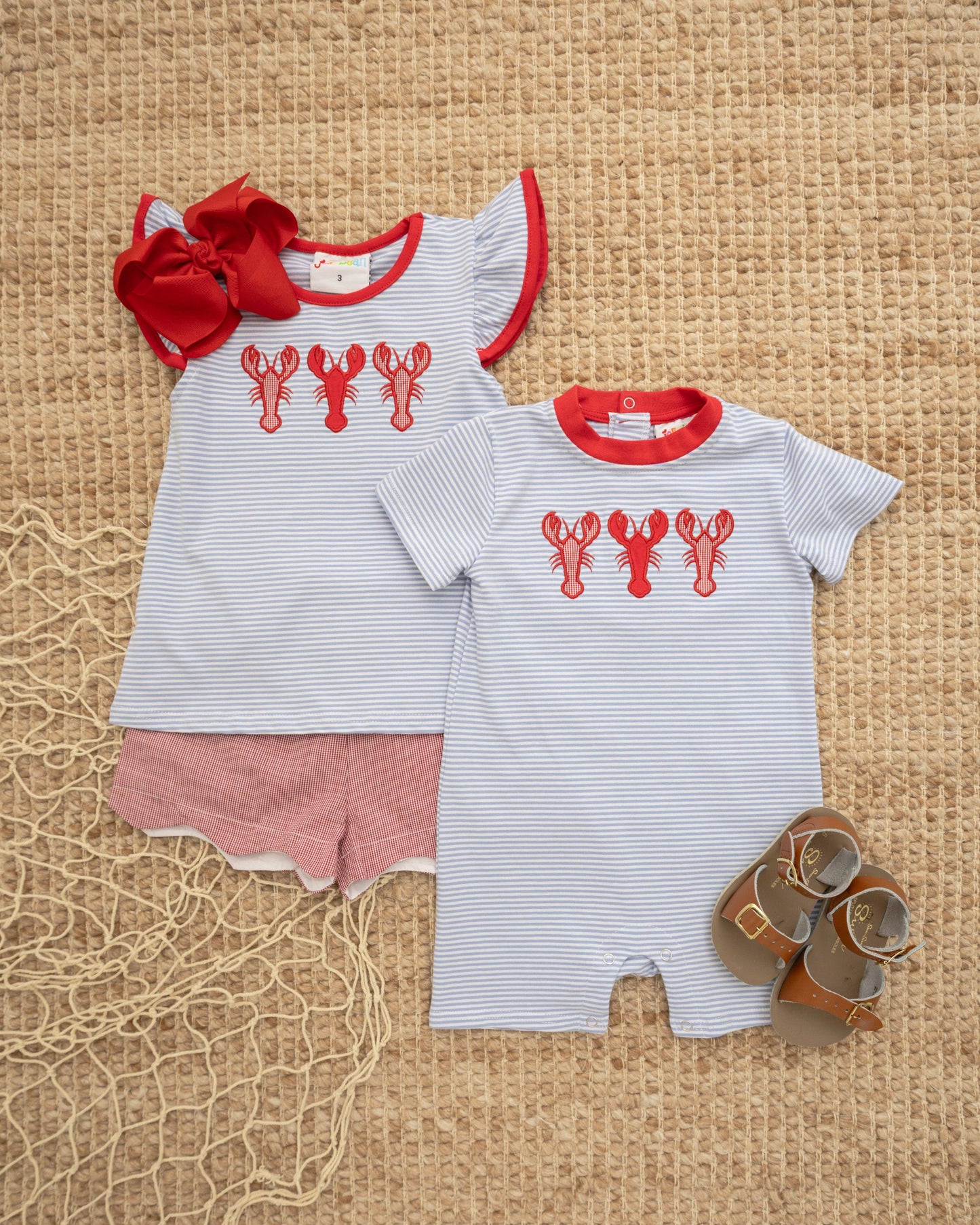 Bayou Boil Scallop Short Set