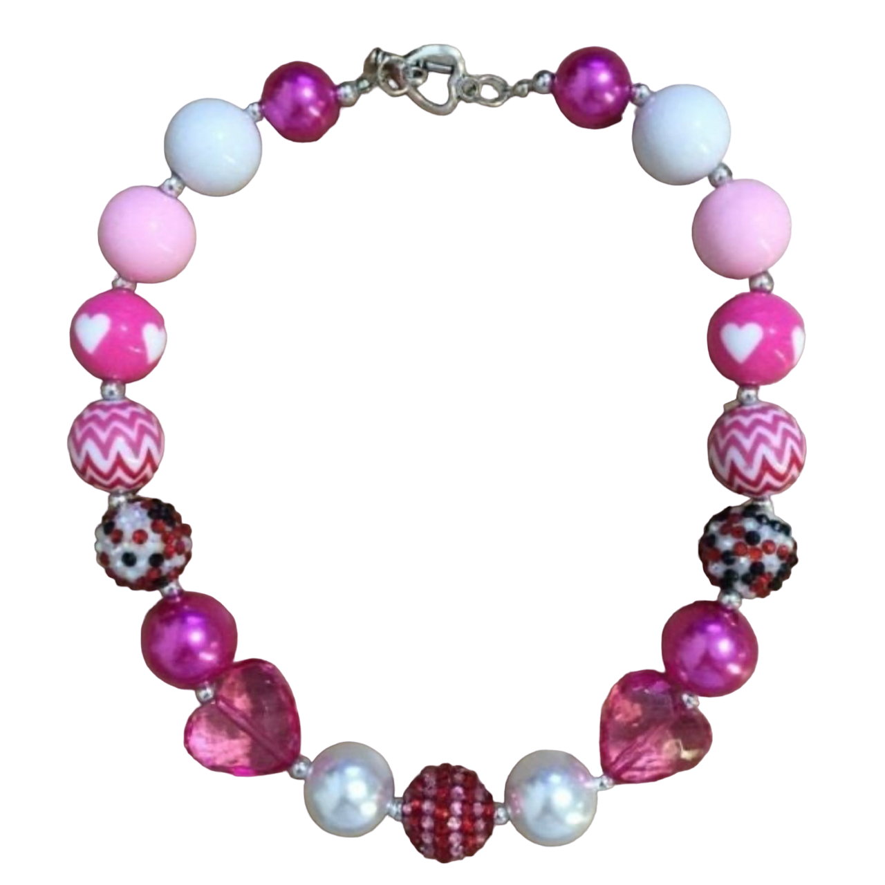 Pink Bubble Necklace Mini Amore Children s Boutique