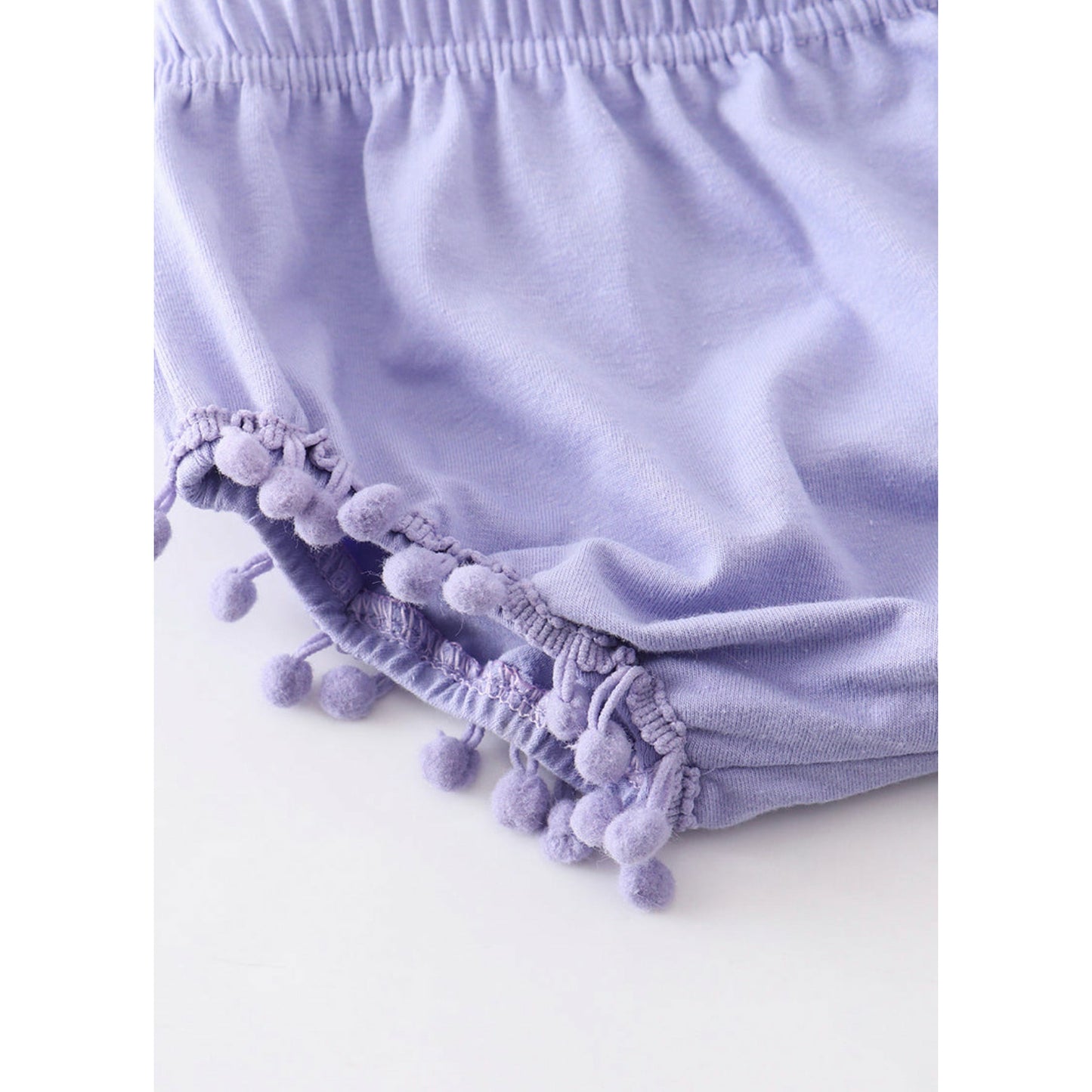 Plaid Daisy PomPom Set