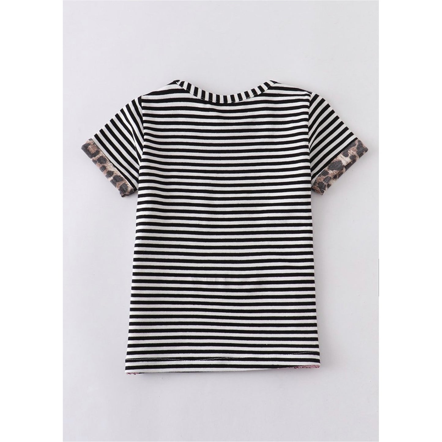 Leopard/Pink Bling Pocket Shirt