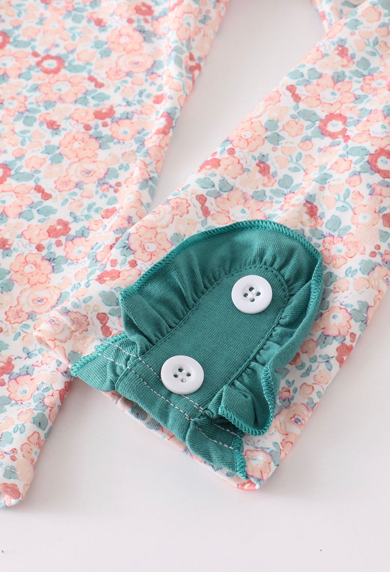 Teal Turkey Leggin Set