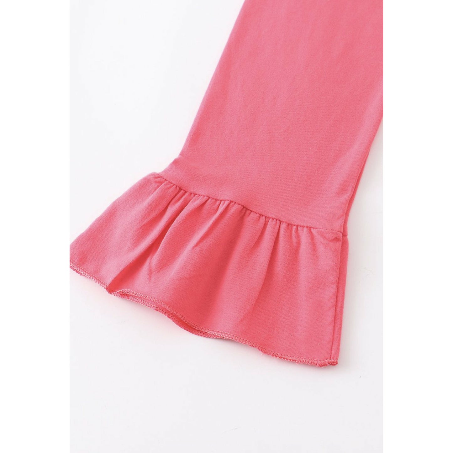 Hot Pink Ruffle Pants