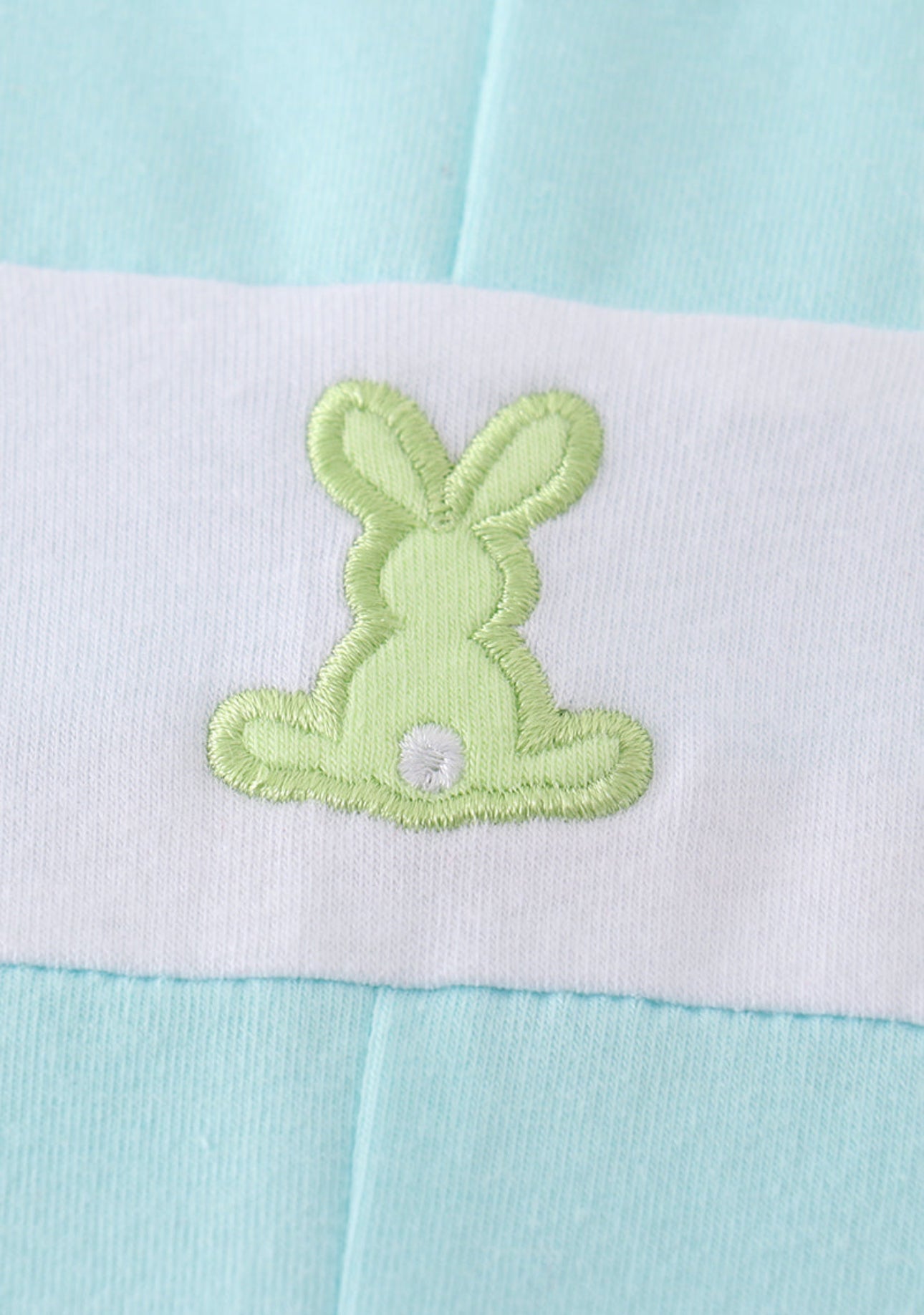 Mint Bunny Embroidery JonJon