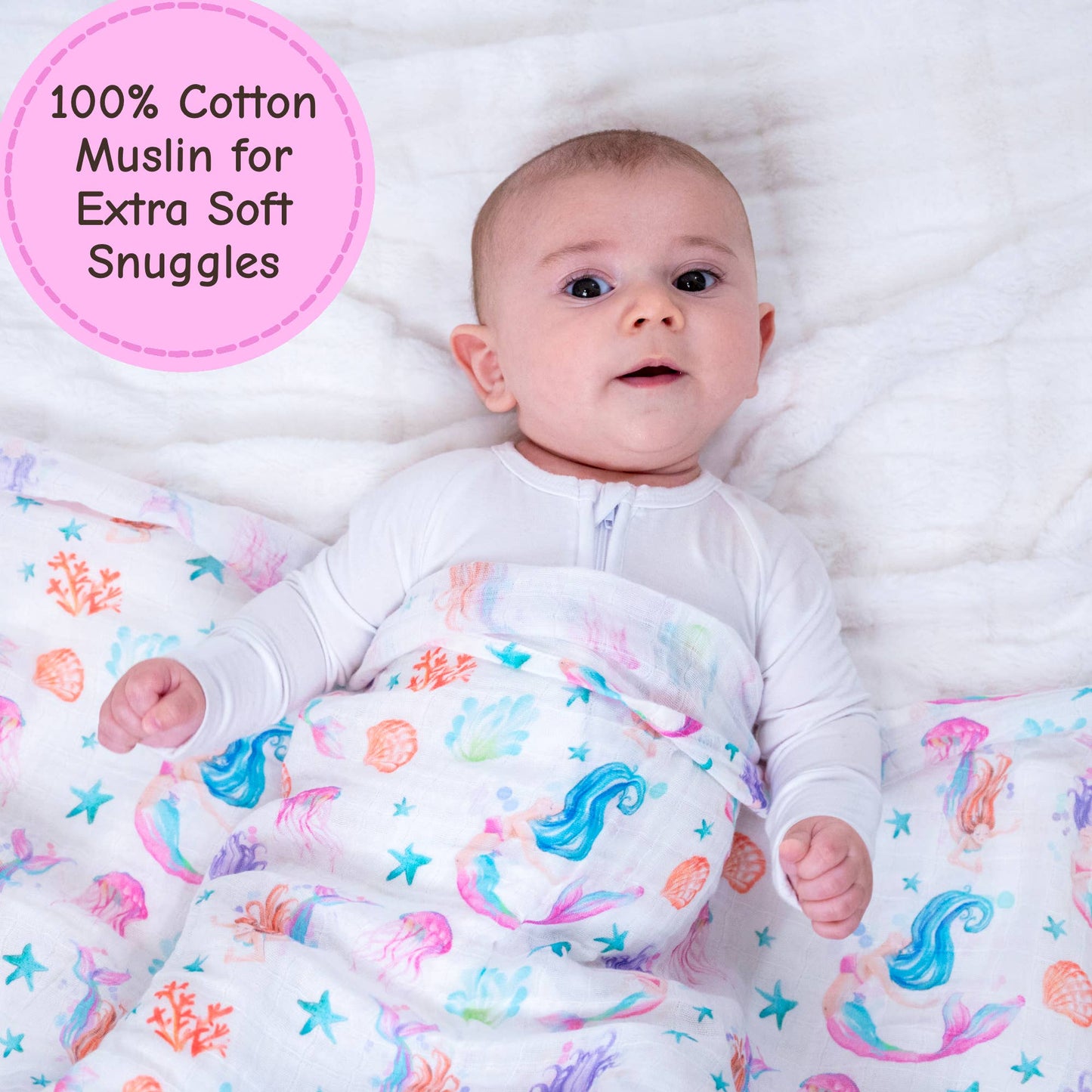 Sea You Soon Swaddle Blanket