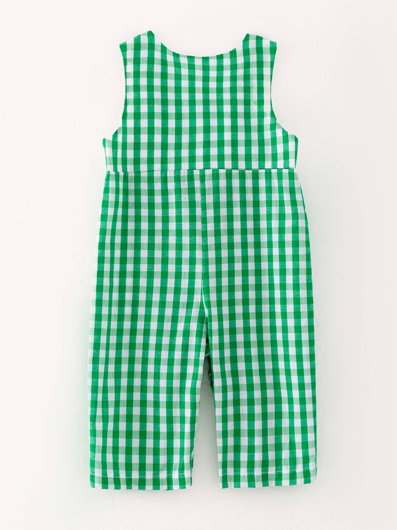 Smocking Green Plaid JonJon