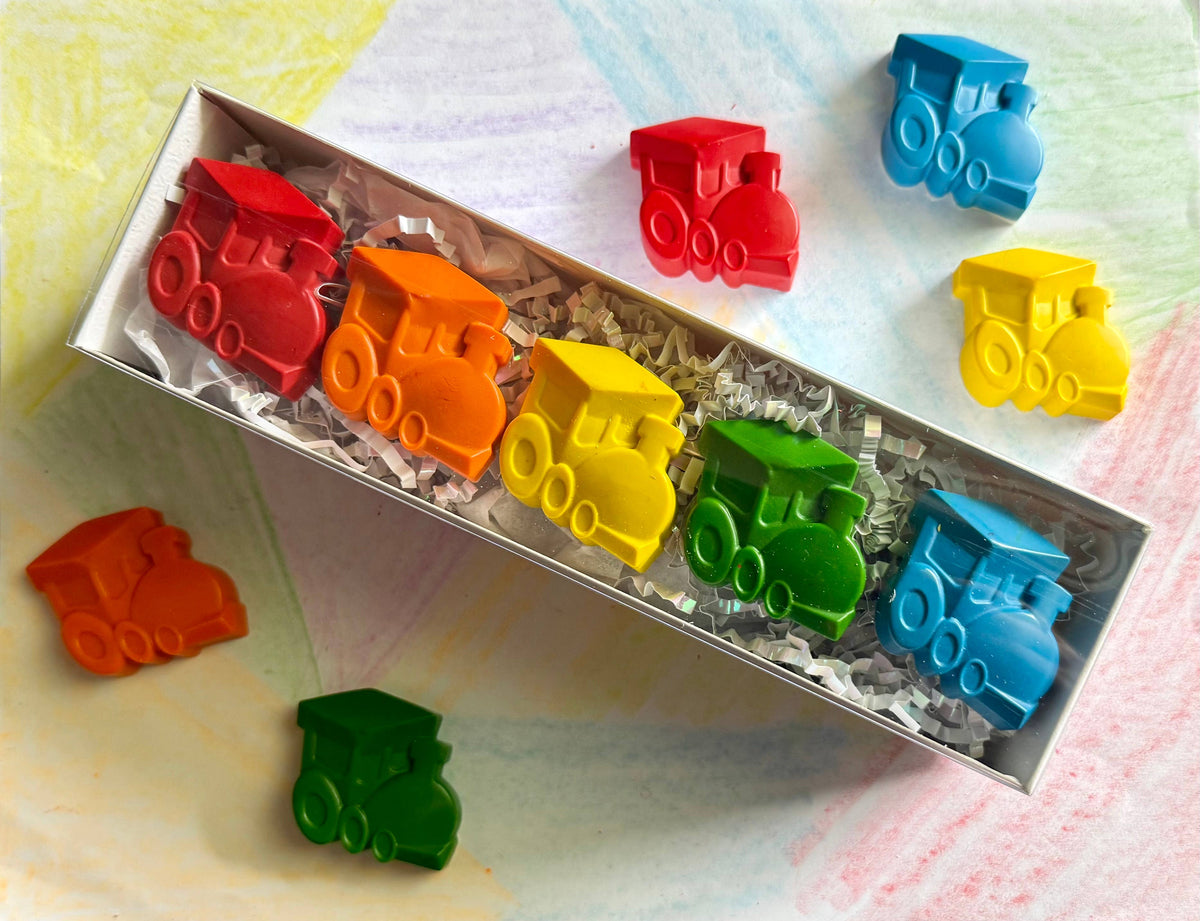 Train Crayon Set