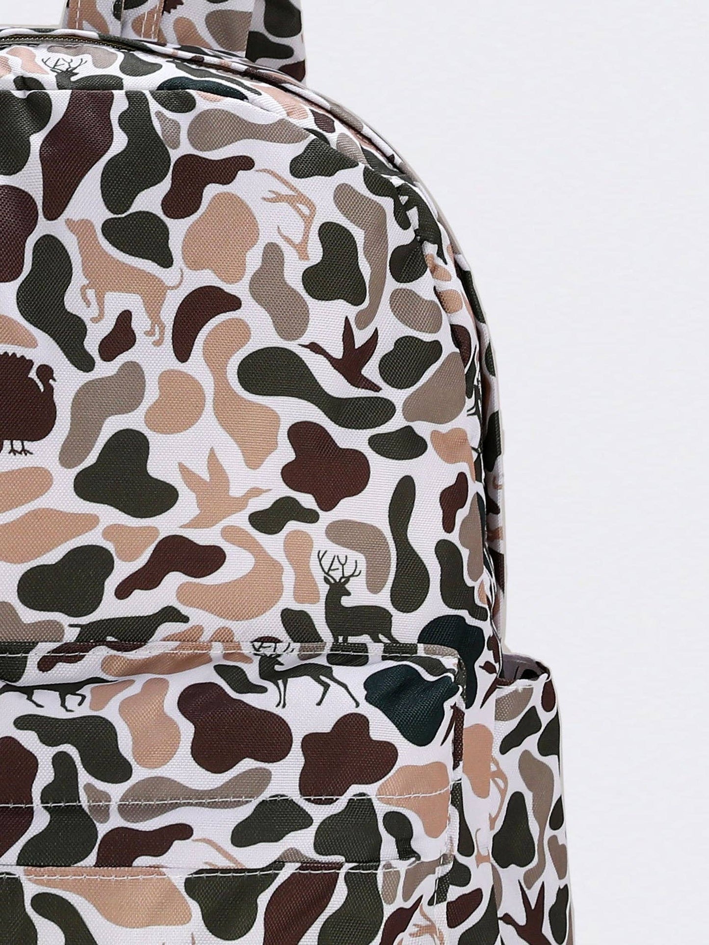 Brown Camo Backpack