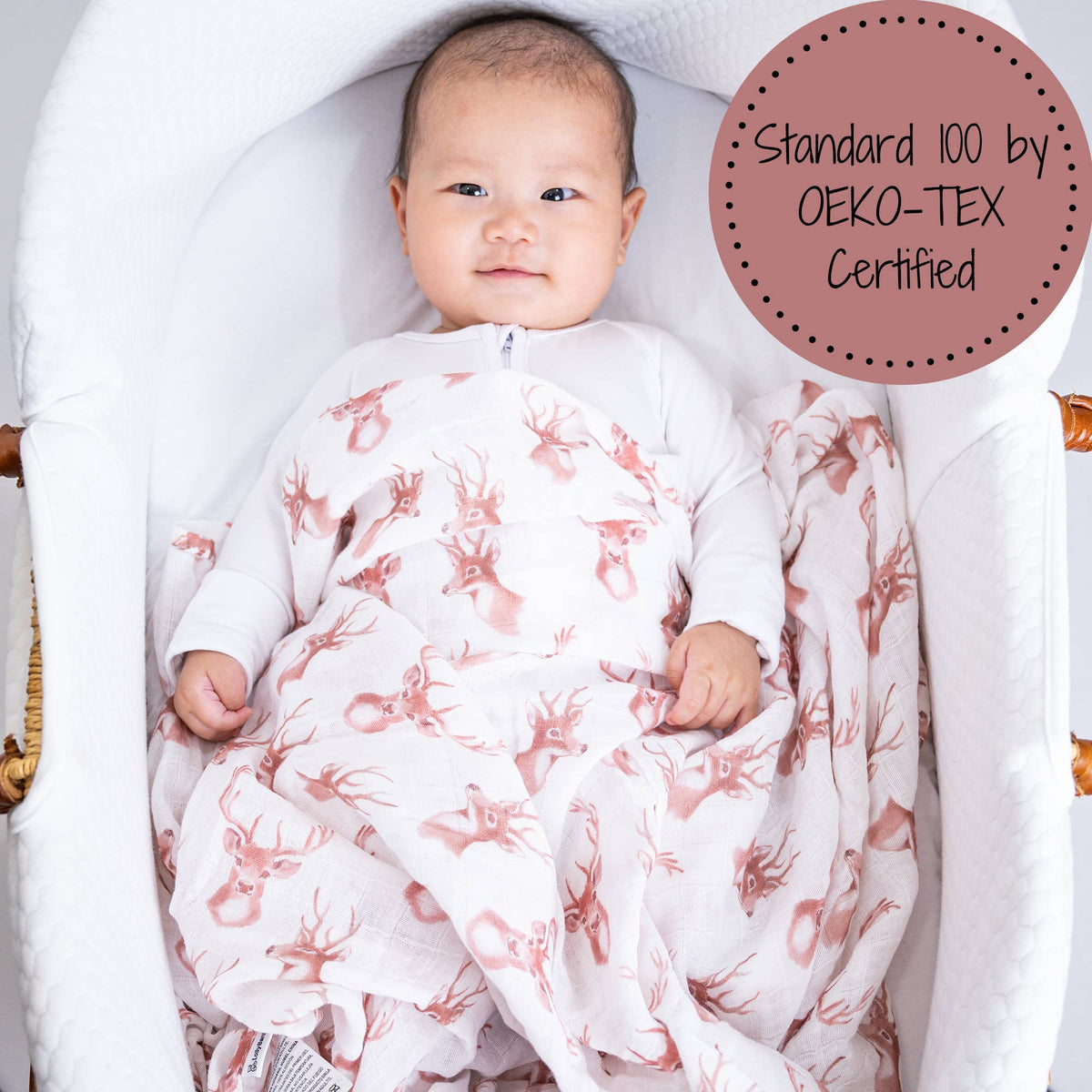 Deer Swaddle Blanket