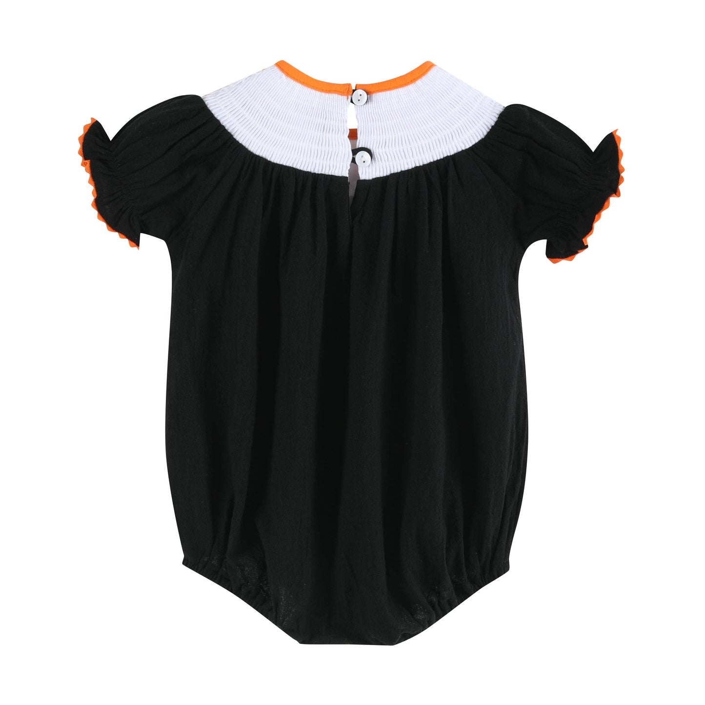 Black and Orange Boo Halloween Bubble