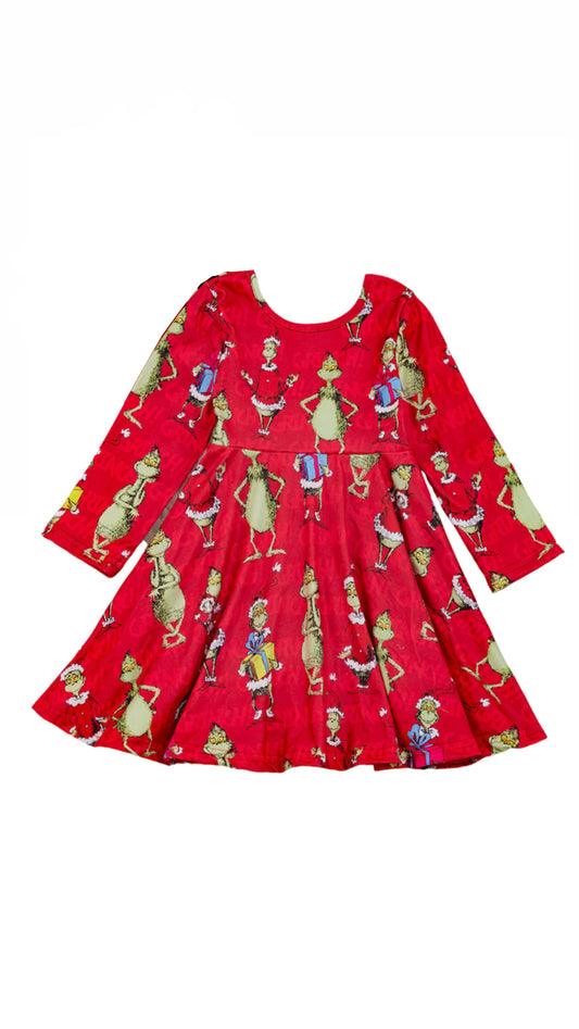 Red Grinch Dress