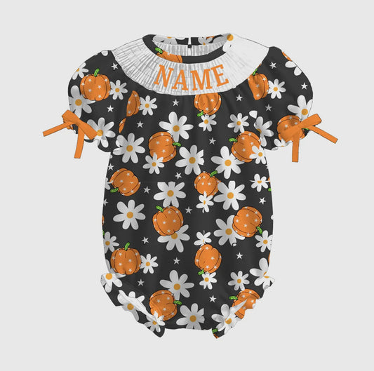 Pumkin Daisy Custom Bubble