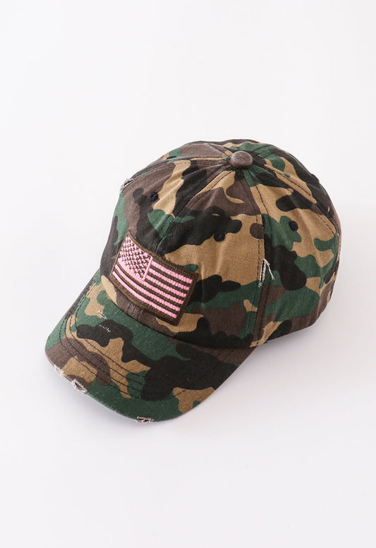 Camo Flag Hat