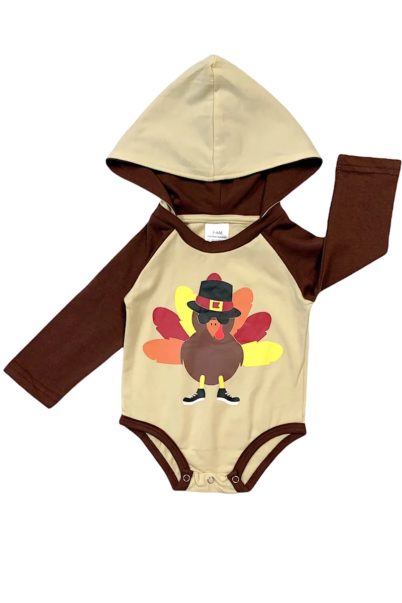 Hooded Turkey Onesie