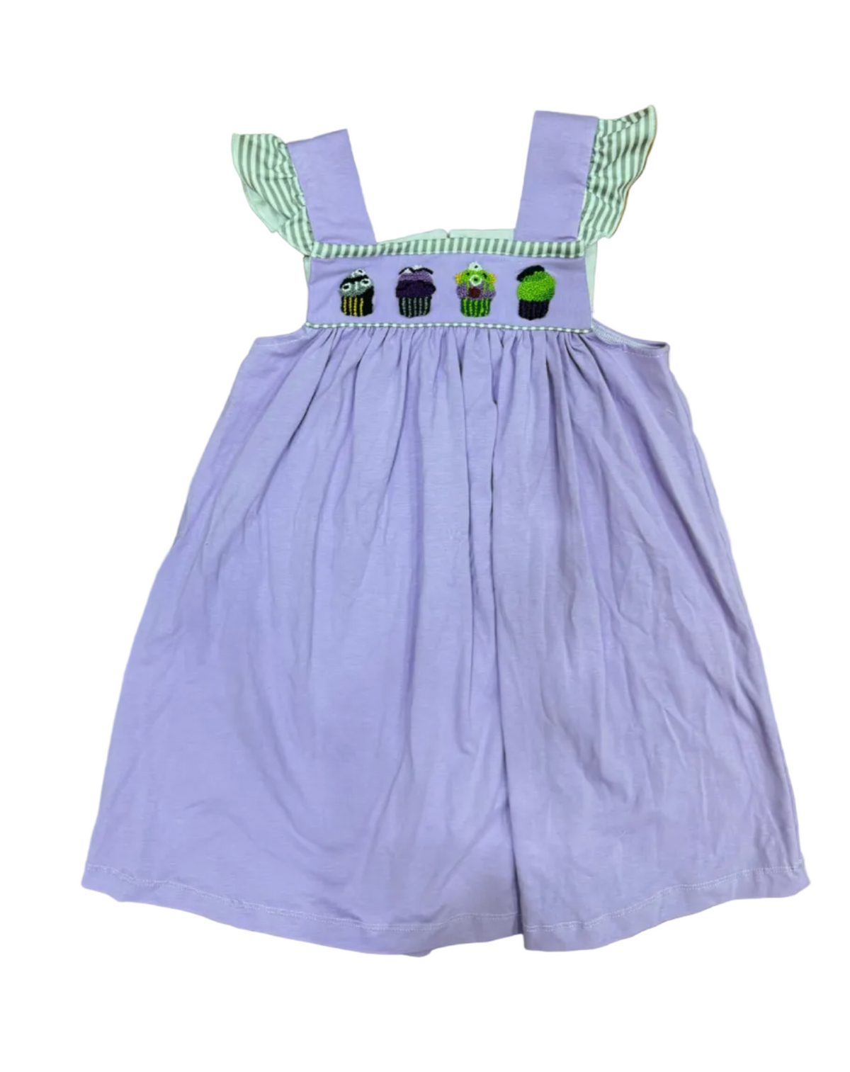 Monster Cupcake French Knot Dress