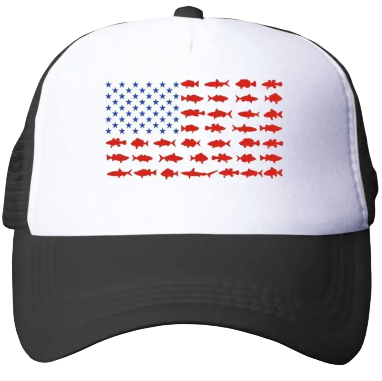 Flag Fish Trucker Hat