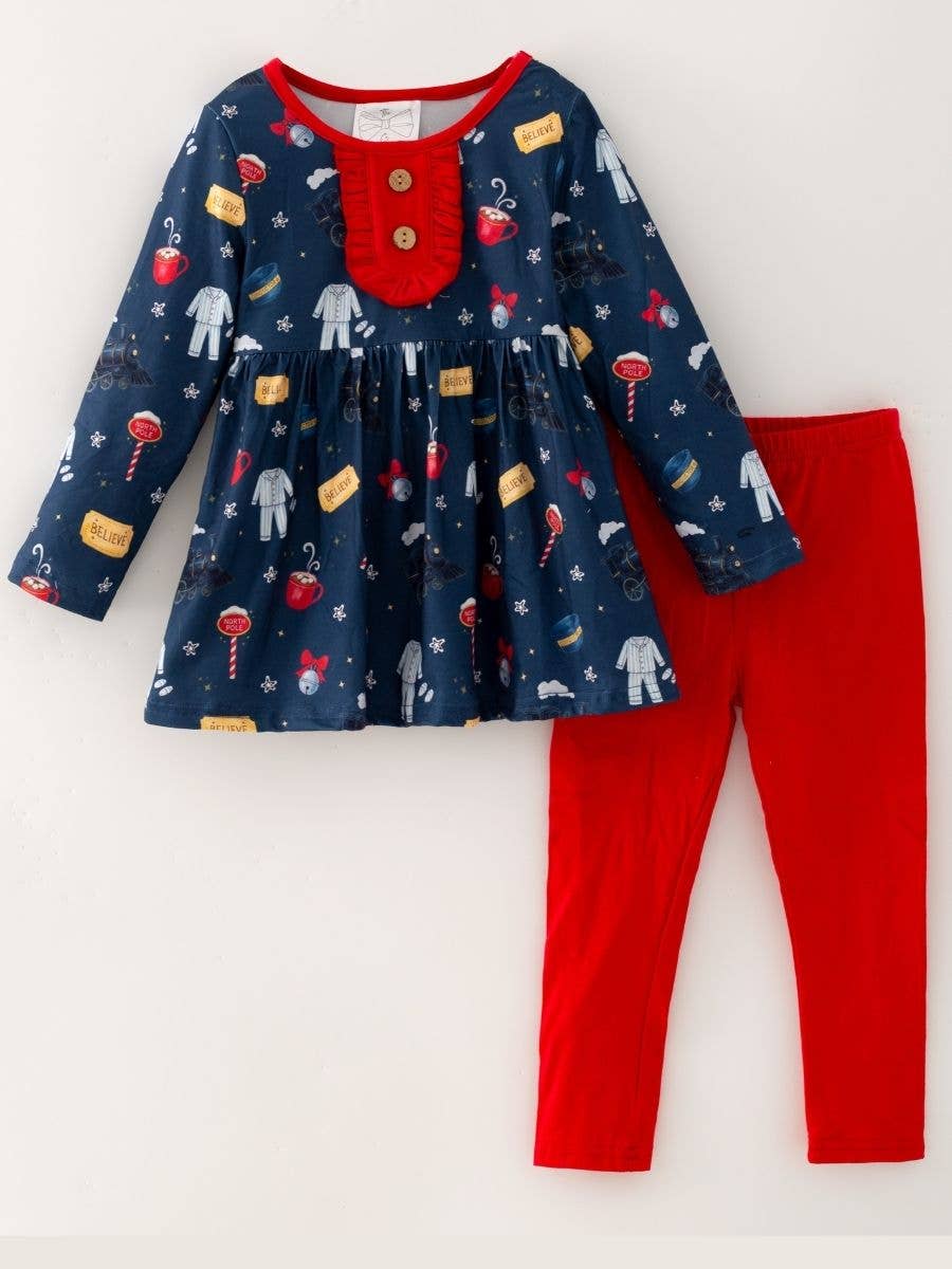 Polar Express Girls Legging Set
