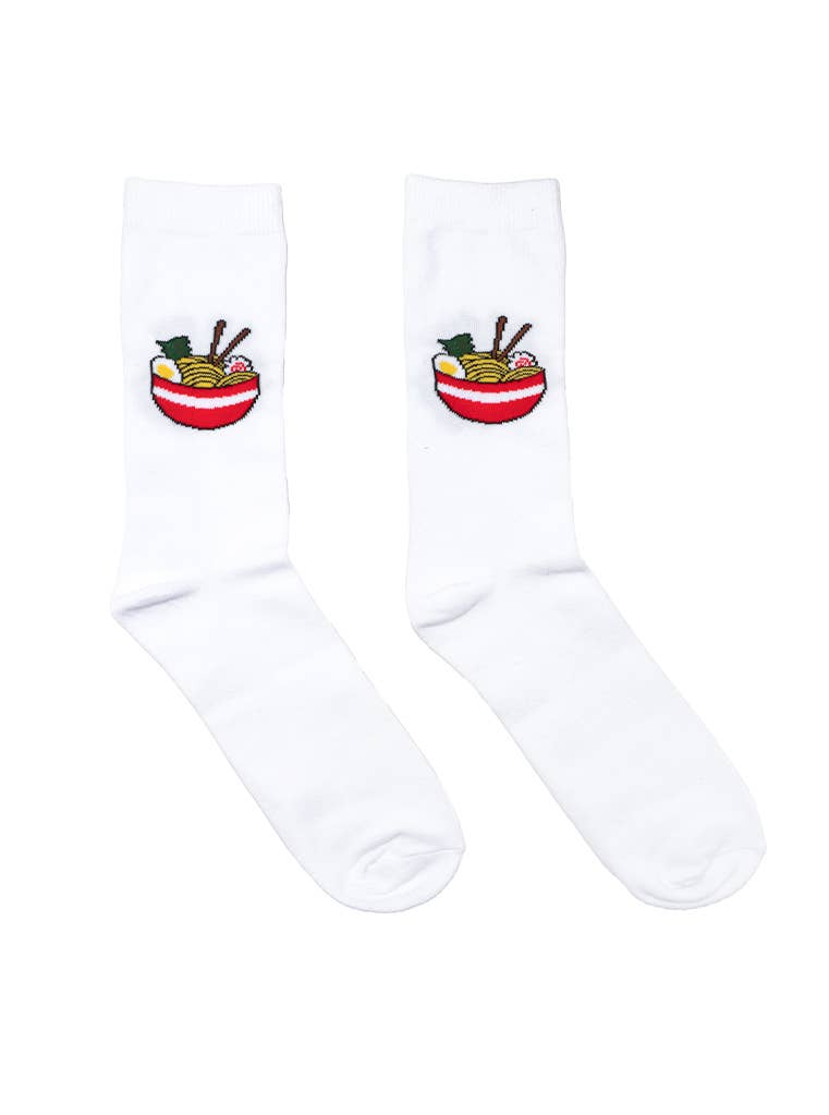 Ramen Noodles Crew Sock