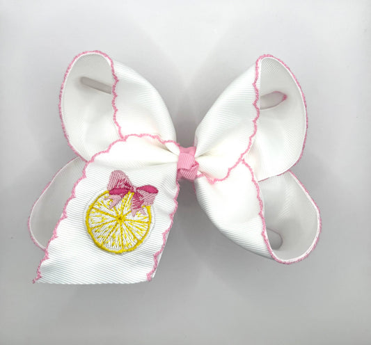 Pink Lemon Bow